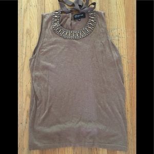 Jones New York Jeweled Top Sz L